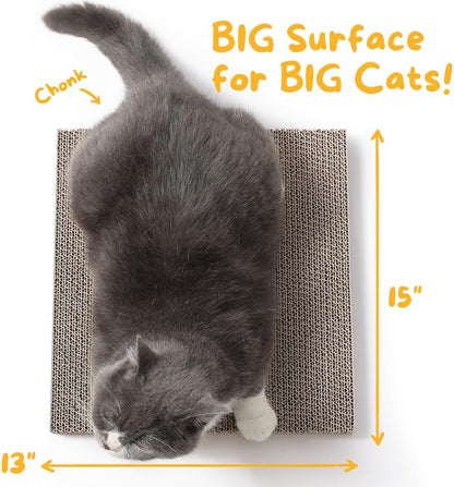 : Cat Scratcher Pad Pack; Cat Scratch Pad Refills for  Scratcher Box (2 Pack)